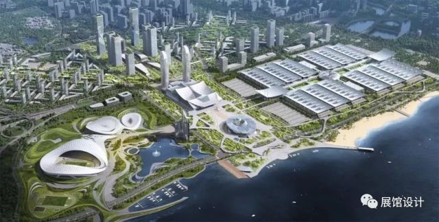 “一场两馆、新会展中心”长这样