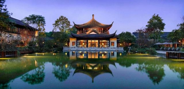 隐匿于西湖深处的园林仙境——杭州西子湖四季酒店