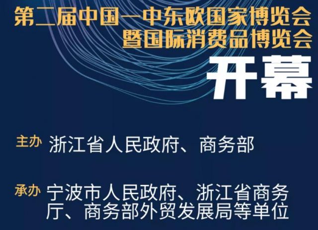 第二届中国—中东欧国家博览会开幕