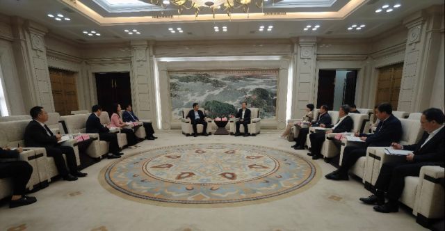 中航供应链公司高层来甬考察交流，合力推进首届“中国航空制造装备博览会”